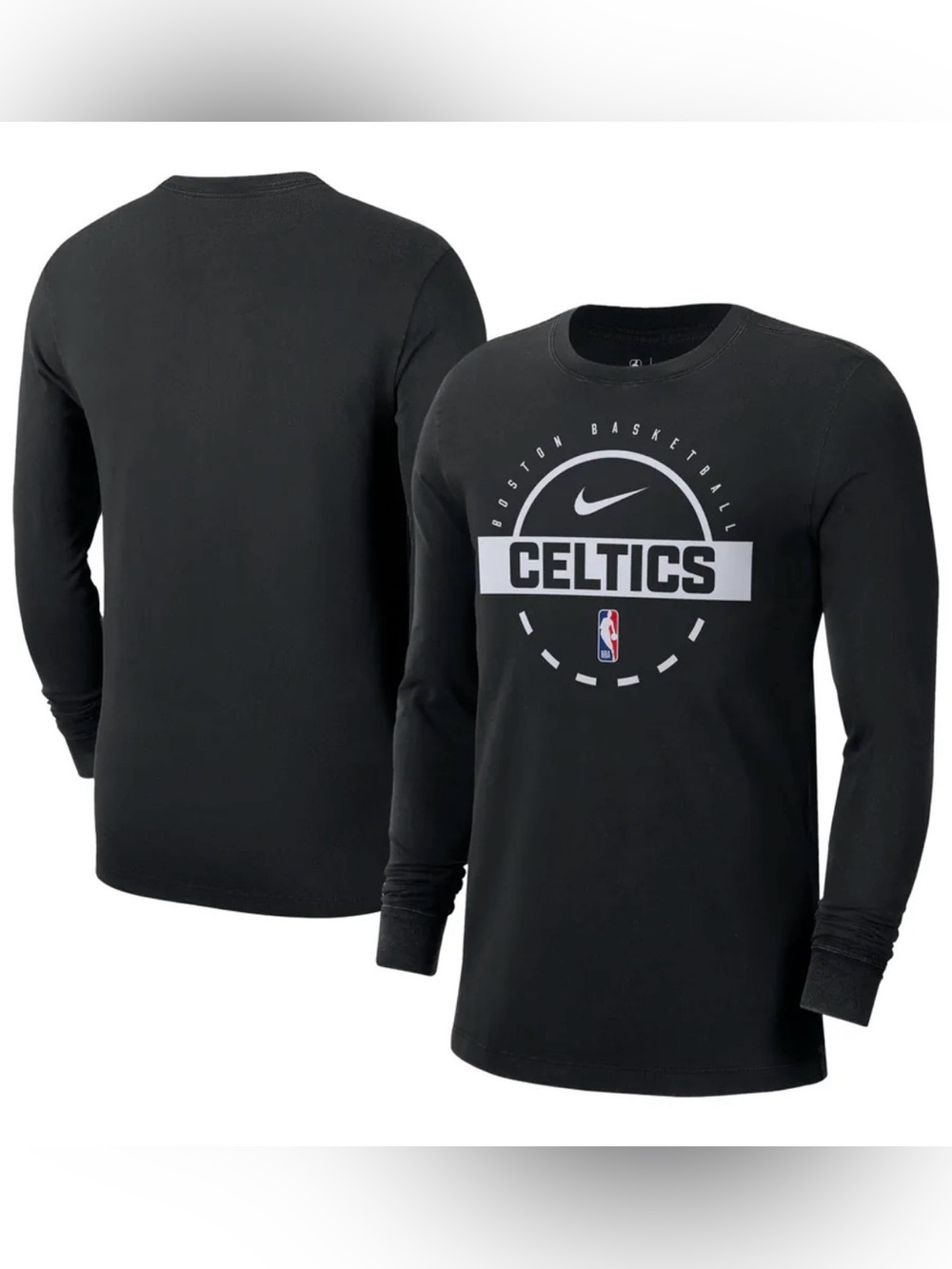 Boston Celtics Nike Authentic Long Sleeve Practice T-Shirt NWT Size Large